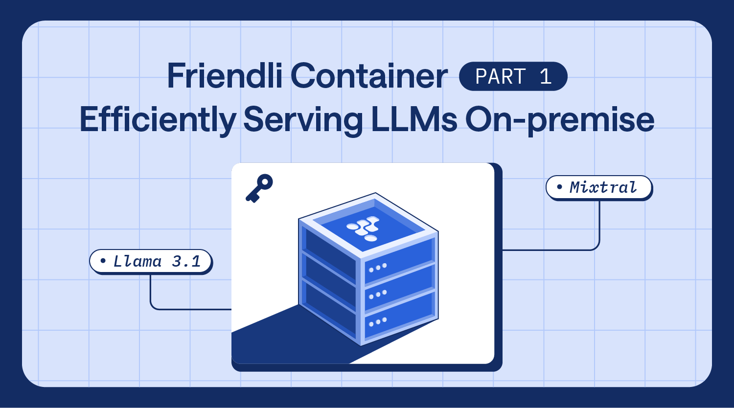 Friendli Container Part 1: Efficiently Serving LLMs On-Premise thumbnail