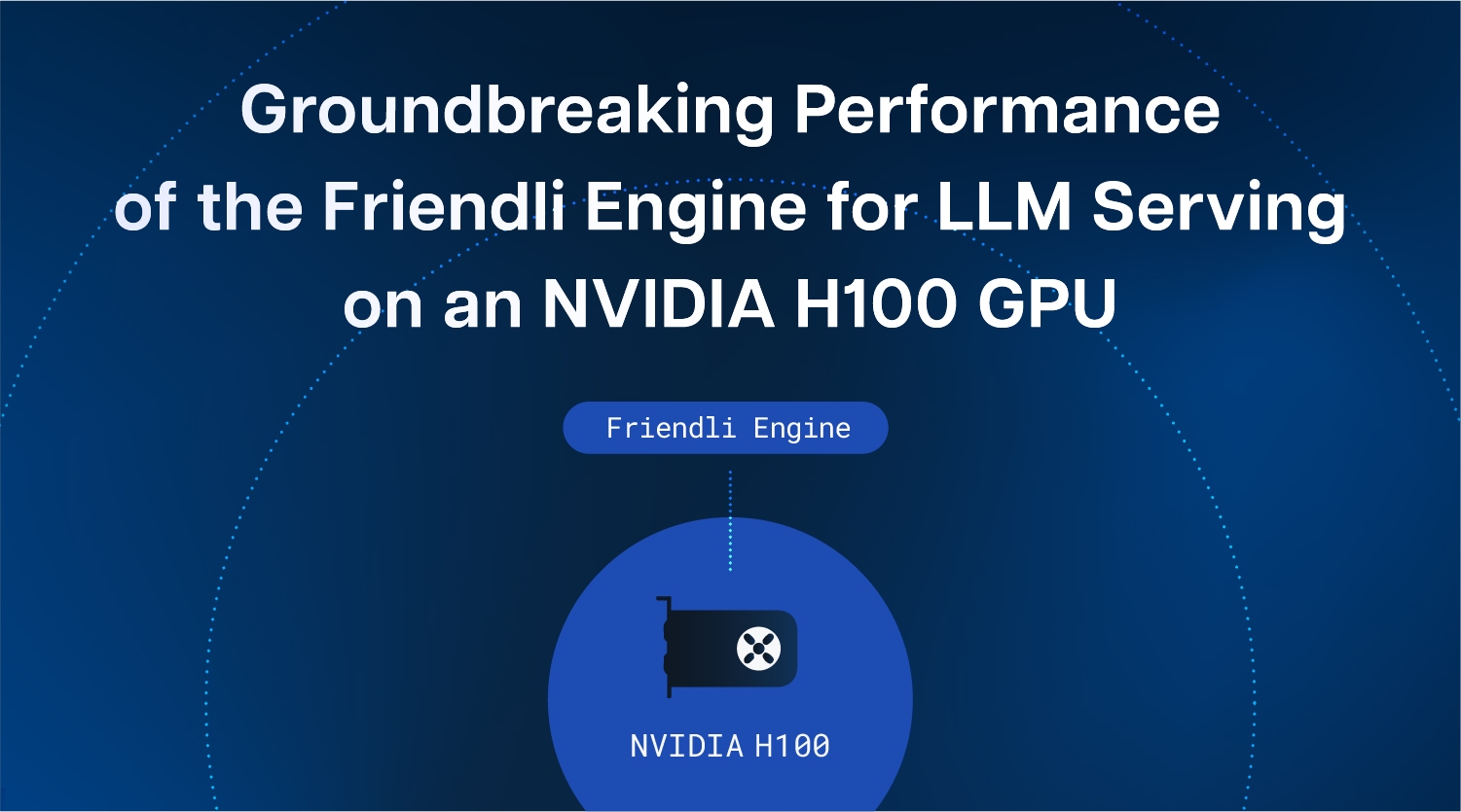 Groundbreaking Performance of the Friendli Engine for LLM Serving on an NVIDIA H100 GPU thumbnail