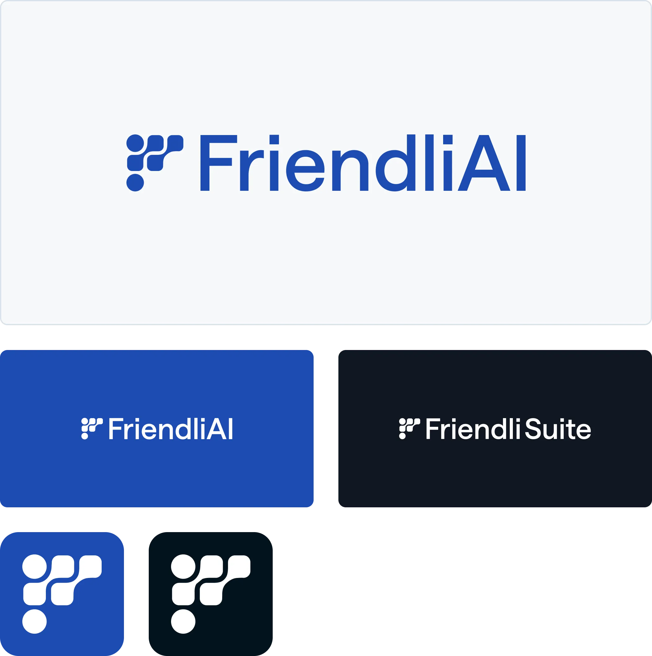 FriendliAI Logo Composition