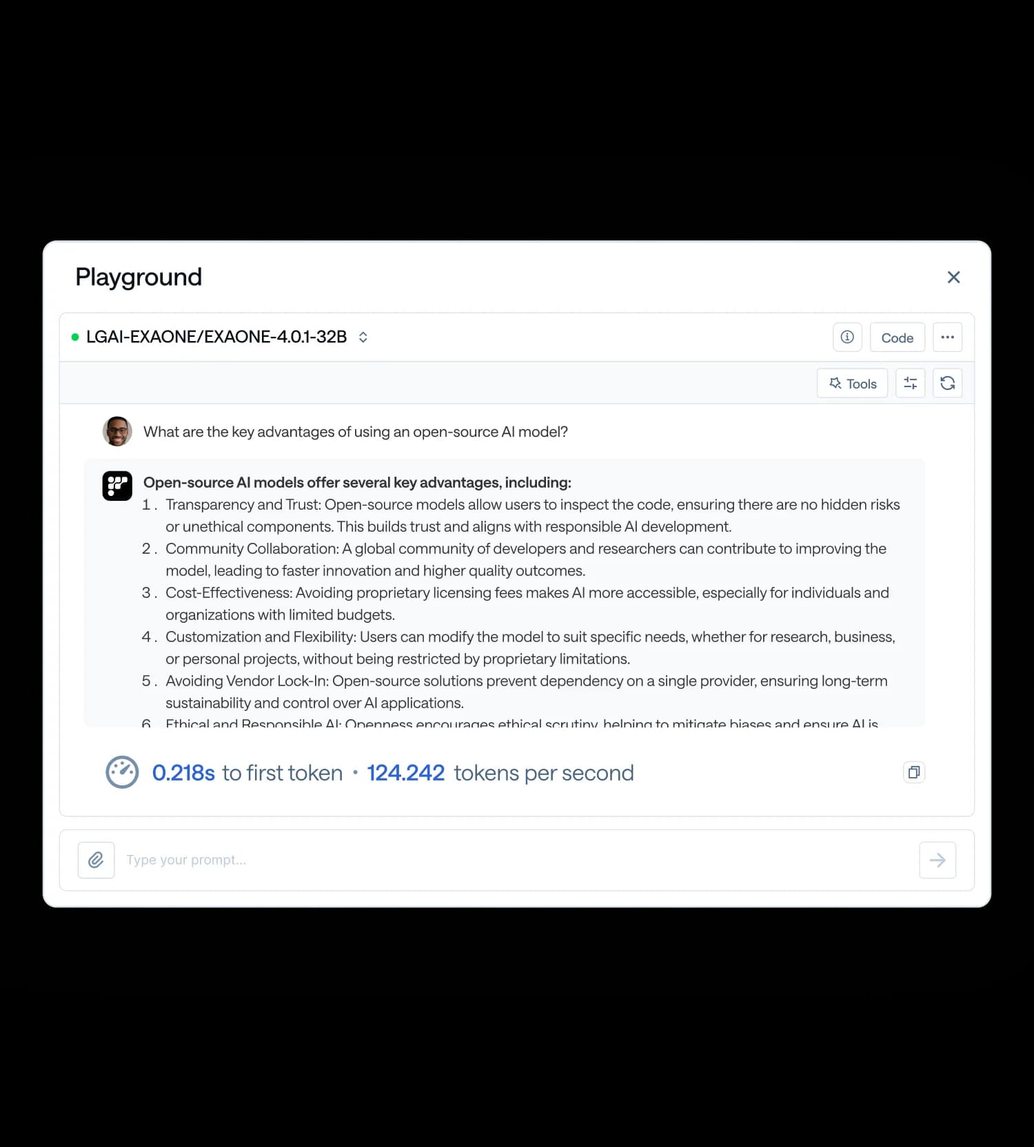 The fastest inference platform The fastest inference platform